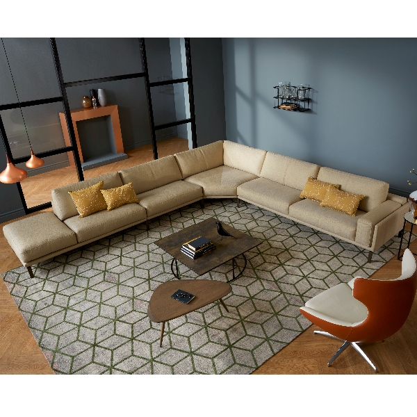 Leolux Sofalandschaft groß Bellice in beige