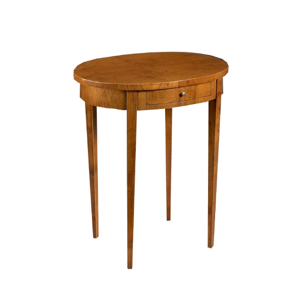 Miazzo Beistelltisch Ovalino 317, Kirsche Ton M
