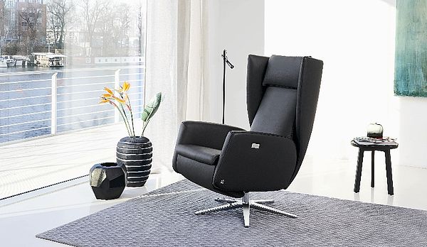 Bielefelder Werkstätten - Funktionssessel Dave in schwarz