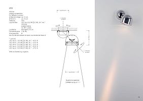 Strahler Oyo von VS Manufaktur mit Zeichnung