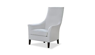 BW Hochlehnsessel Saloni in weiß als Sonderangebot