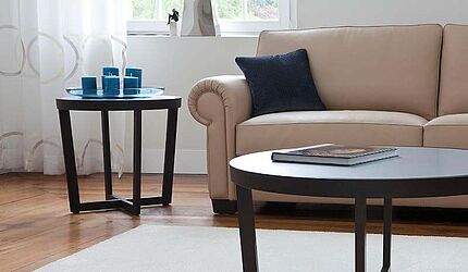 Beistelltisch Mood BW-T-107 in dunkelgebeizt von BW zum Sonderpreis 