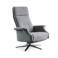 Bielefelder Werkstätten - Sessel Dexter Ruhesessel in mittelgrau