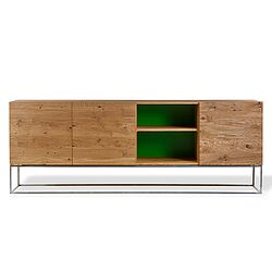 Form exclusiv Kuub Anrichte mit Regaleinsatz, Eiche geölt