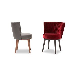 BW Polo Cocktailsessel in grau und dunkelrot zum Sonderpreis 