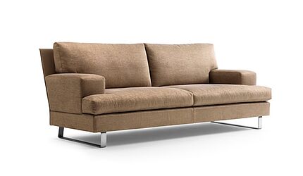 Bench Sofa General Base mit Metallkufen. 