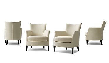 Bench Sessel Dragonfly Low cremefarben zum Sonderpreis 