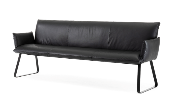 schwarze Heaven Dining-Bank der Bielefelder Werkstätten zum Sonderpreis 