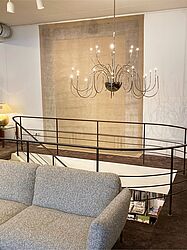 Domaniecki Teppich Stripes Tibarto Mix 100 zum Sonderpreis, 70 % Wolle,30 % Seide