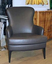 Sessel Diva Sessel von BW braunes Leder Sonderpreis Abverkauf von den Bielefelder Werkstätten. 