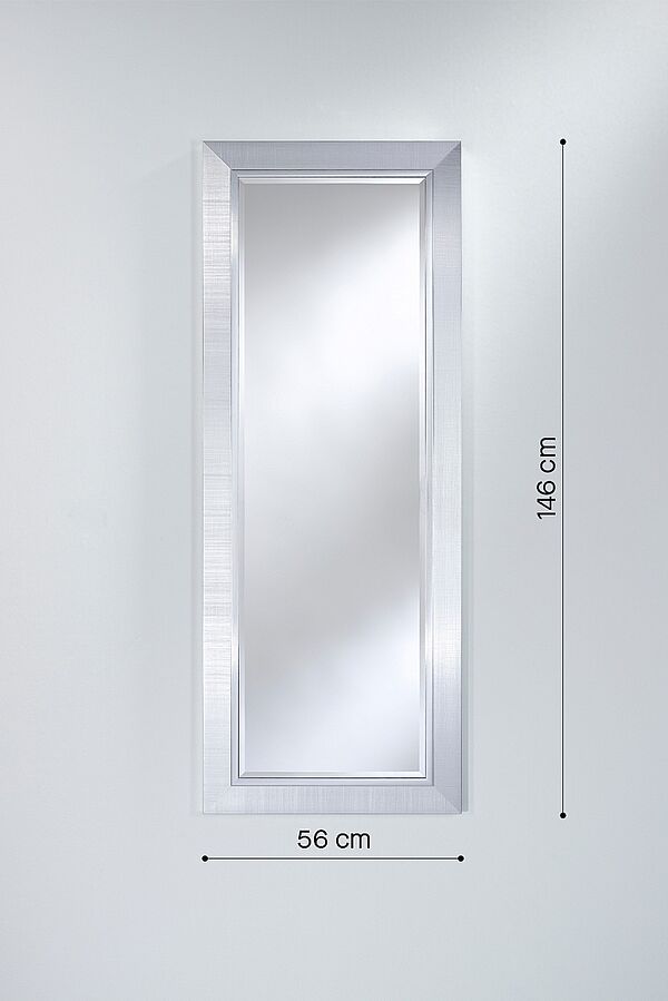 Bremen Large Hall von Deknudt, alu silber gebürstet