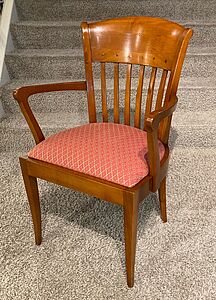 Armlehnstuhl von Ebanart Nr. 6782 aus Kirschbaumholz