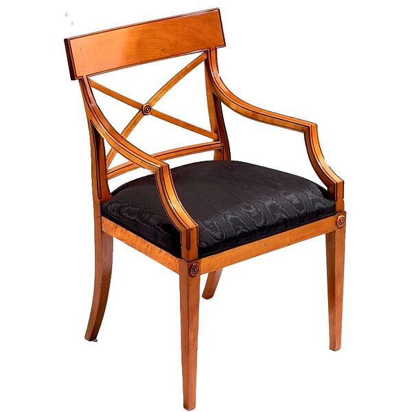 Kirschbaumstuhl Canova 251 mit Lehnen von Miazzo