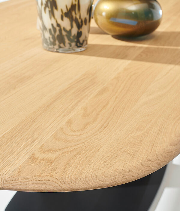 Esstisch Stan 1485 von Draenert - Detail Tischplatte 