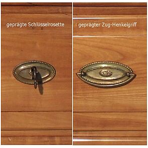 Kommode (9047) - Beschlagdetails 