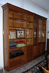 Regalwand Schrankwand in Kirschbaumholz von Ebanart zum Sonderpreis 