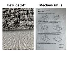 Schlafsofa Malou von Franz Fertig zum Sonderpreis 