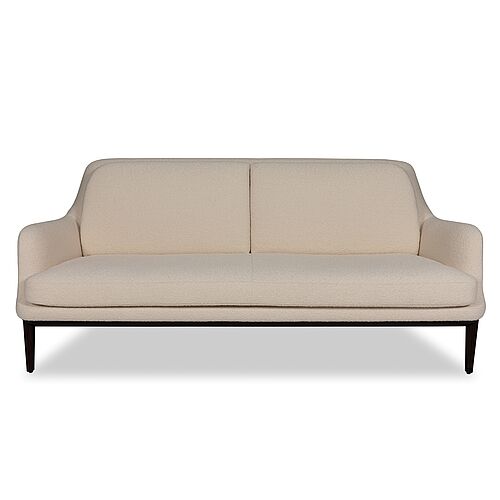 Sofa Grace in hellem Stoff von Bielefelder Werkstätten bei uns als Sonderangebot